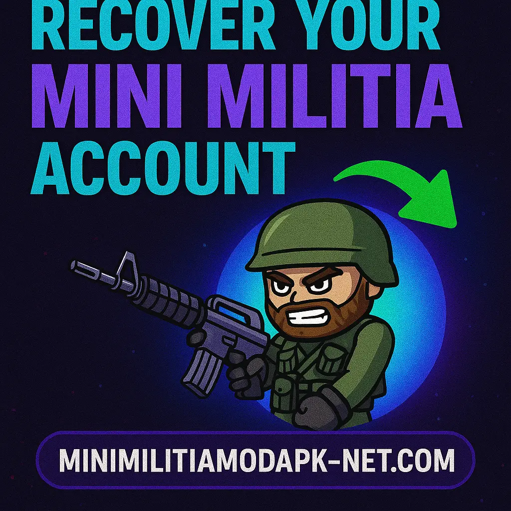 Step-by-step guide on how to recover your Mini Militia account. Follow these easy steps to regain access and continue your gaming journey.