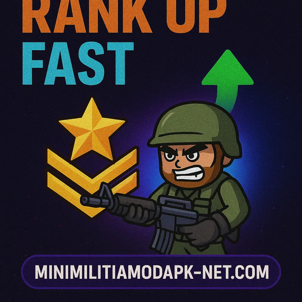 "Discover 5 proven strategies to rank up fast in Mini Militia. Master the game and level up quickly with these expert tips and techniques."