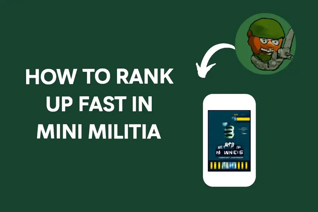 "Discover 5 proven strategies to rank up fast in Mini Militia. Master the game and level up quickly with these expert tips and techniques."